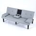 Sofa Bed With Foldable Design And Cup Holder Home Essentials