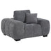 Plather - Track Arm Accent Chair Furniture Max