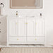 Bathroom Vanity With Sink Combo, 4 Soft Close Doors And 2 Drawers Home Essentials