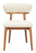Cedar - Dining Chair (Set of 2) - White / Walnut Zuo Modern