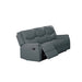 Modern Contemporary Style Recliner Sofa With Plush Armrest And Headrest Home Essentials
