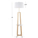 Cosmo - Shelf Contemporary / Glam Floor Lamp Lumi Source