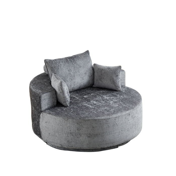 Swivel Chair With Rotating Base For Living Room Home Essentials