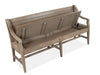 Paxton Place - Bench With Back - Dovetail Gray Magnussen Furniture