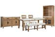 Plum Creek - 6 Piece Rectangular Dining Table Set Magnussen Furniture