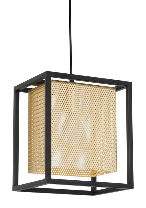 Yves - Ceiling Lamp - Gold / Black Zuo Modern