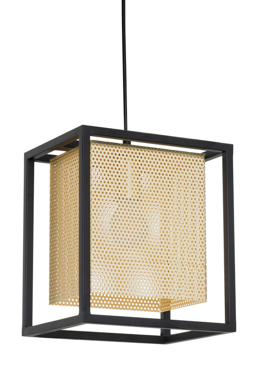 Yves - Ceiling Lamp - Gold / Black Zuo Modern