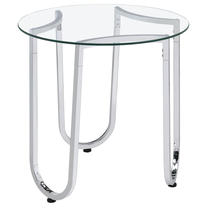 Dutton - Round Coffee Table Set Furniture Max