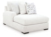 Misty-Lakes - LAF Corner Chaise - Chalk Signature Design by Ashley®