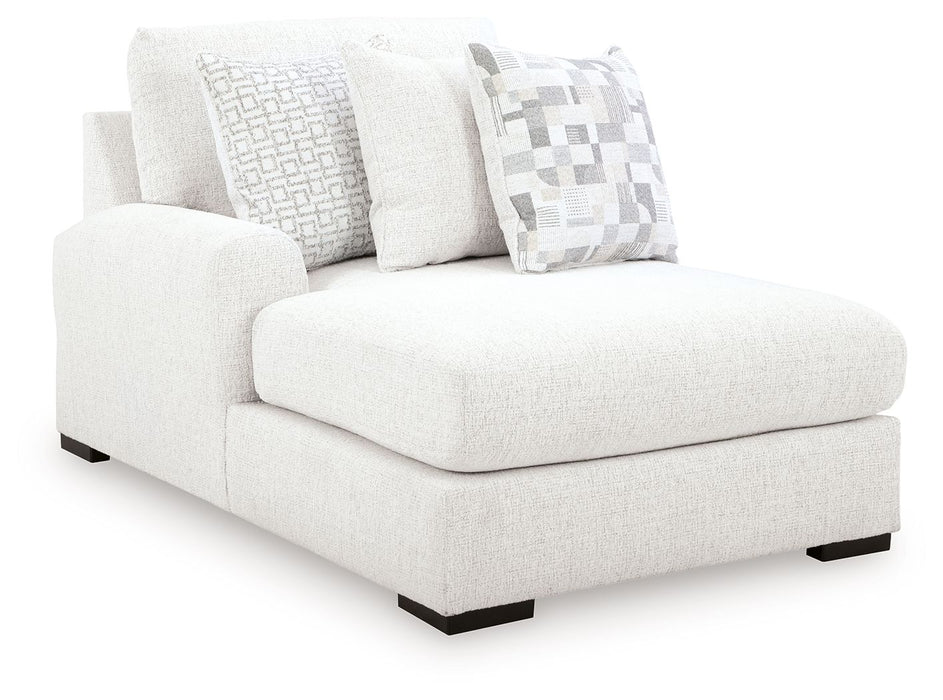 Misty-Lakes - LAF Corner Chaise - Chalk Signature Design by Ashley®