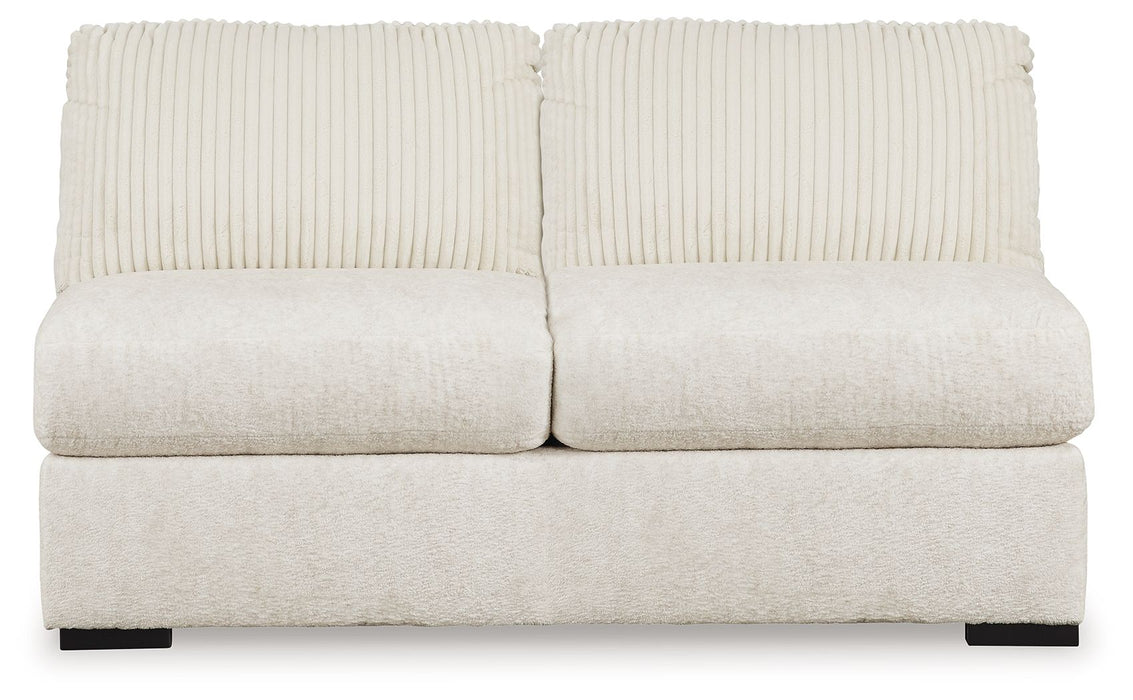 Chessington - Armless Loveseat - Ivory Signature Design by Ashley®