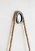 Handsome Cleveland Mirror With Rope Strap Contemporary Design Circle Mirror With Round Metal Frame For Wall Decor Daily Nest
