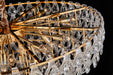 Michael Amini Lighting - Gala 28-Light Round LED Chandelier - Gold Michael Amini