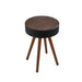 Round Coffee Table With Carved Top For Living Room Home Essentials
