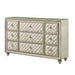 Lucienne - Dresser - Beige Velvet ACME