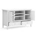 Warm Shaker - Transitional Style TV Media Stand Simpli-Home