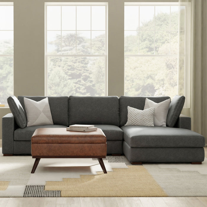 Charlie - Upholstered Deep Seater Sectional Sofa Simpli-Home