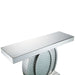 Nysa - 47"L Console Table - Mirrored & Faux Crystals ACME