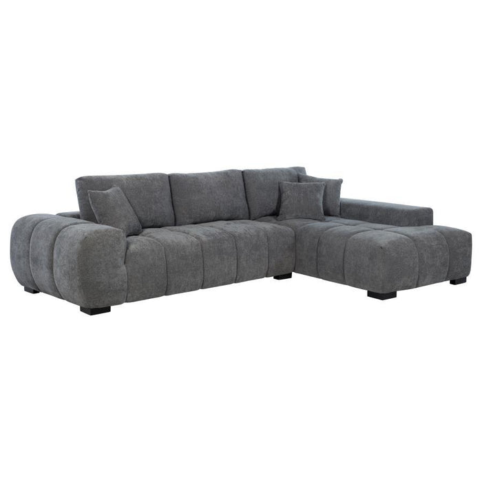 Octavia - Upholstered Sectional Chaise Sofa