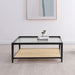 Kenneth - Square Coffee Table - Black Furniture Max