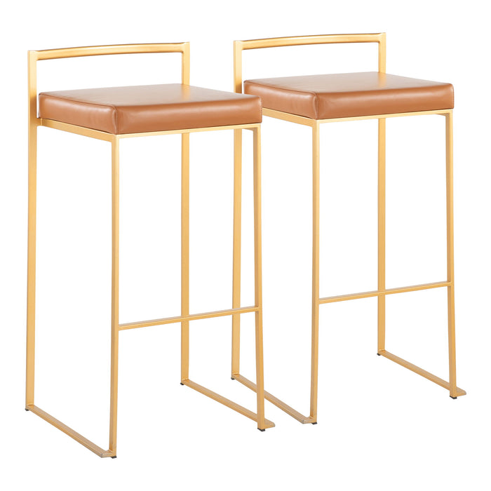 Fuji - Contemporary / Glam & Quality Construction Barstool Lumi Source