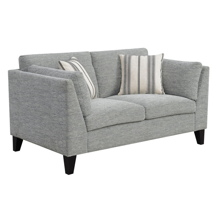Loveseat Sofa With Upholstery - Gray