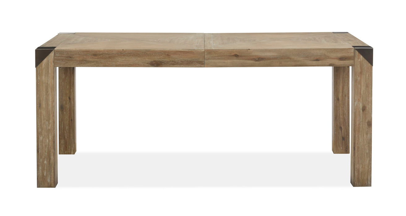 Ainsley - Rectangular Dining Table - Cerused Khaki Magnussen Furniture