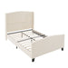 Platform Bed Frame With Tall Headboard And High Footboard Home Essentials