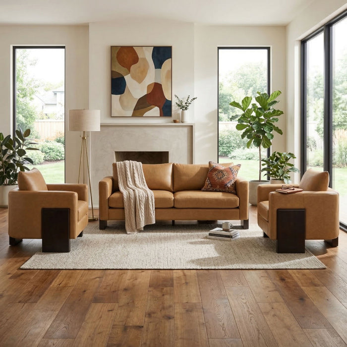 Cozy Sofa Set Oversized Comfy Cloud Sofa Group Noble House