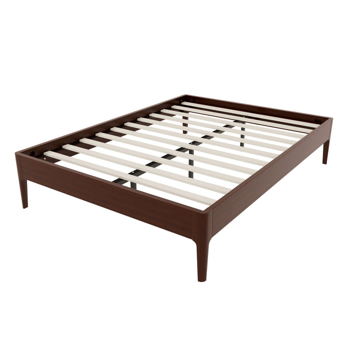 Modern Minimalist Style Platform Bed Hearth and Haven
