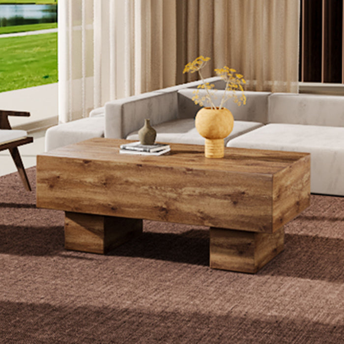 Rectangular Coffee Table - Wood