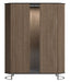 Hexagon - 2 Door Cabinet - Dark Brown Status Italy