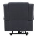 Domana - Power Recliner With Lift & Heating & Massage - Dark Blue Fabric ACME