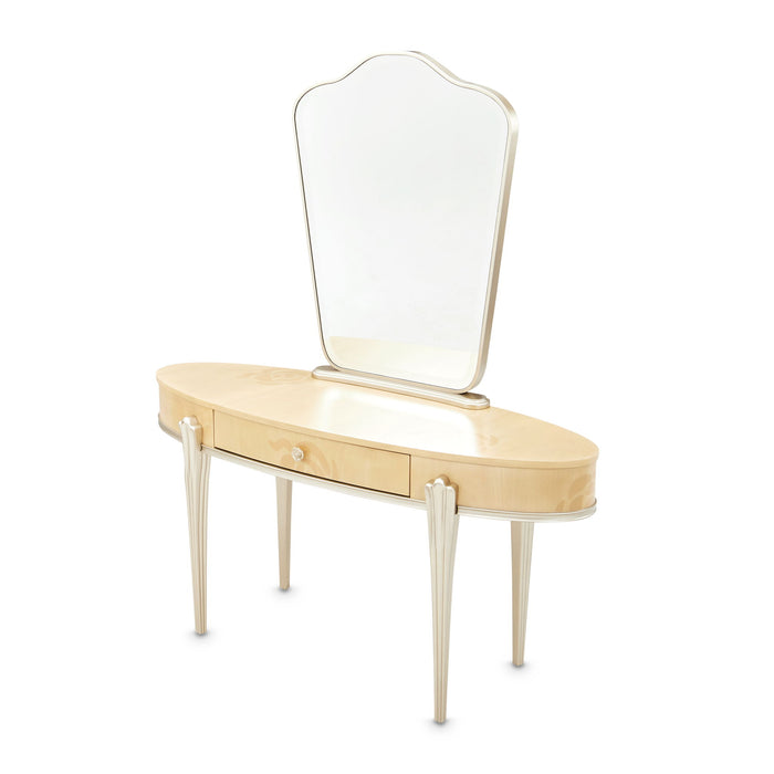 Camellia Field - Wood Vanity Desk Michael Amini