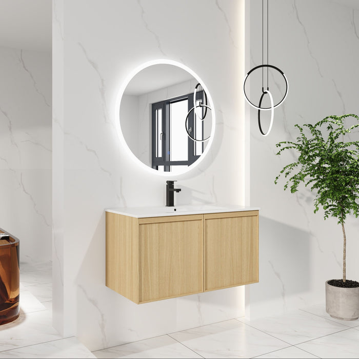 Floating Bathroom Vanity With Sink Combo Home Essentials