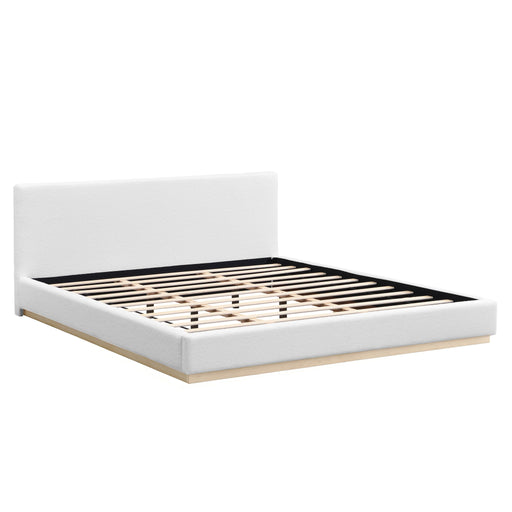 Elegant Upholstered Bed Noble House