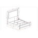 Harry - Bed With LED Global Furniture USA