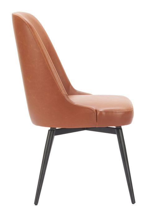 Keppel - Swivel Dining Chair (Set of 2) Zuo Modern