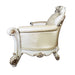 Vendome - Sofa With 5 Pillows - Champagne Synthetic Leather & Antique Pearl ACME