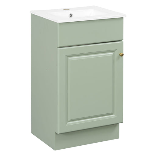 Bathroom Vanity With Sink, Cabinet With Adjustable Shelf Noble House