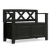 Amherst - Small Transitional Entryway Storage Bench Simpli-Home