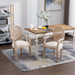 Upholstered Dining Armchair (Set of 2) - Beige Home Essentials