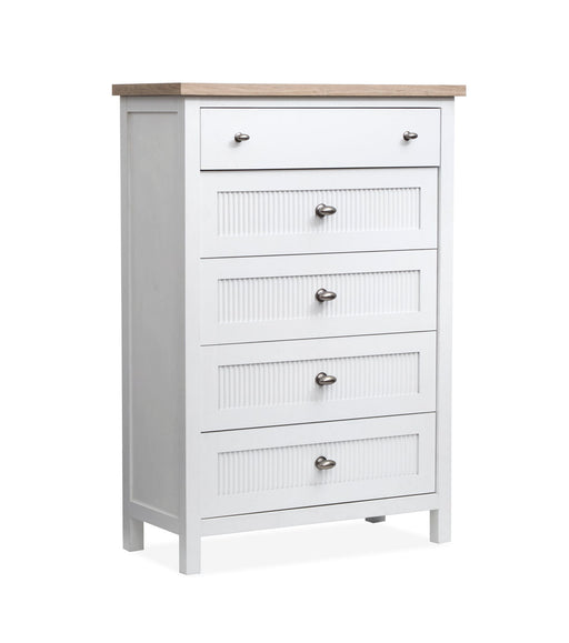 Windmill Harbour - Drawer Chest - White Whisp And Sand Magnussen Furniture