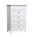 Windmill Harbour - Drawer Chest - White Whisp And Sand Magnussen Furniture