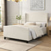Platform Bed Frame With Tall Headboard And High Footboard Home Essentials