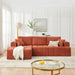 L - Shaped Sectional Sofa With Cup Holders & Side Pockets Home Essentials