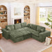 Sectional Sofa With Moveable Ottoman Home Essentials
