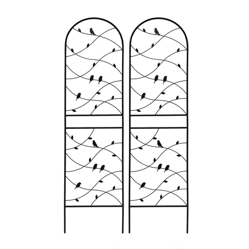 Garden Rustproof Trellis For Climbing Plants Daily Nest