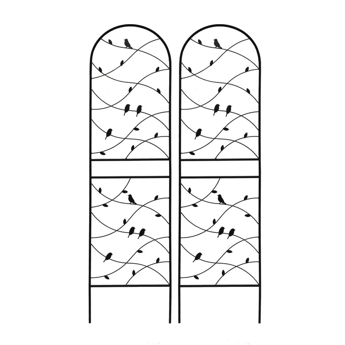 Garden Rustproof Trellis For Climbing Plants Daily Nest