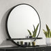 Benson - Round Dresser Mirror Furniture Max